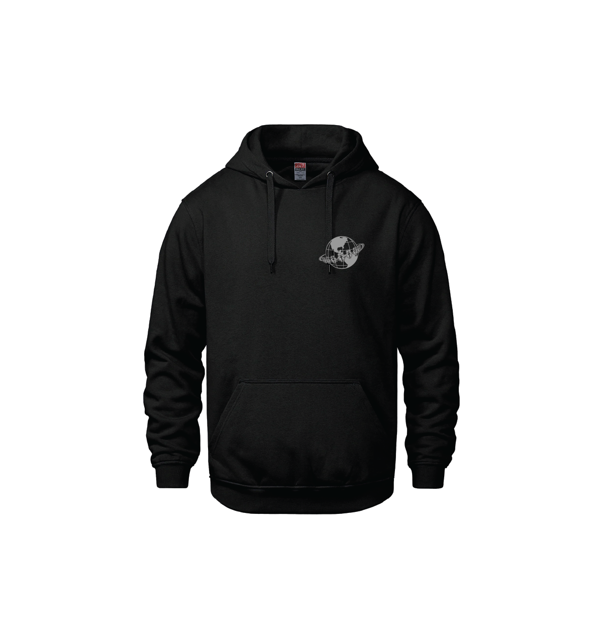 Hoodie Cotton - Black.png