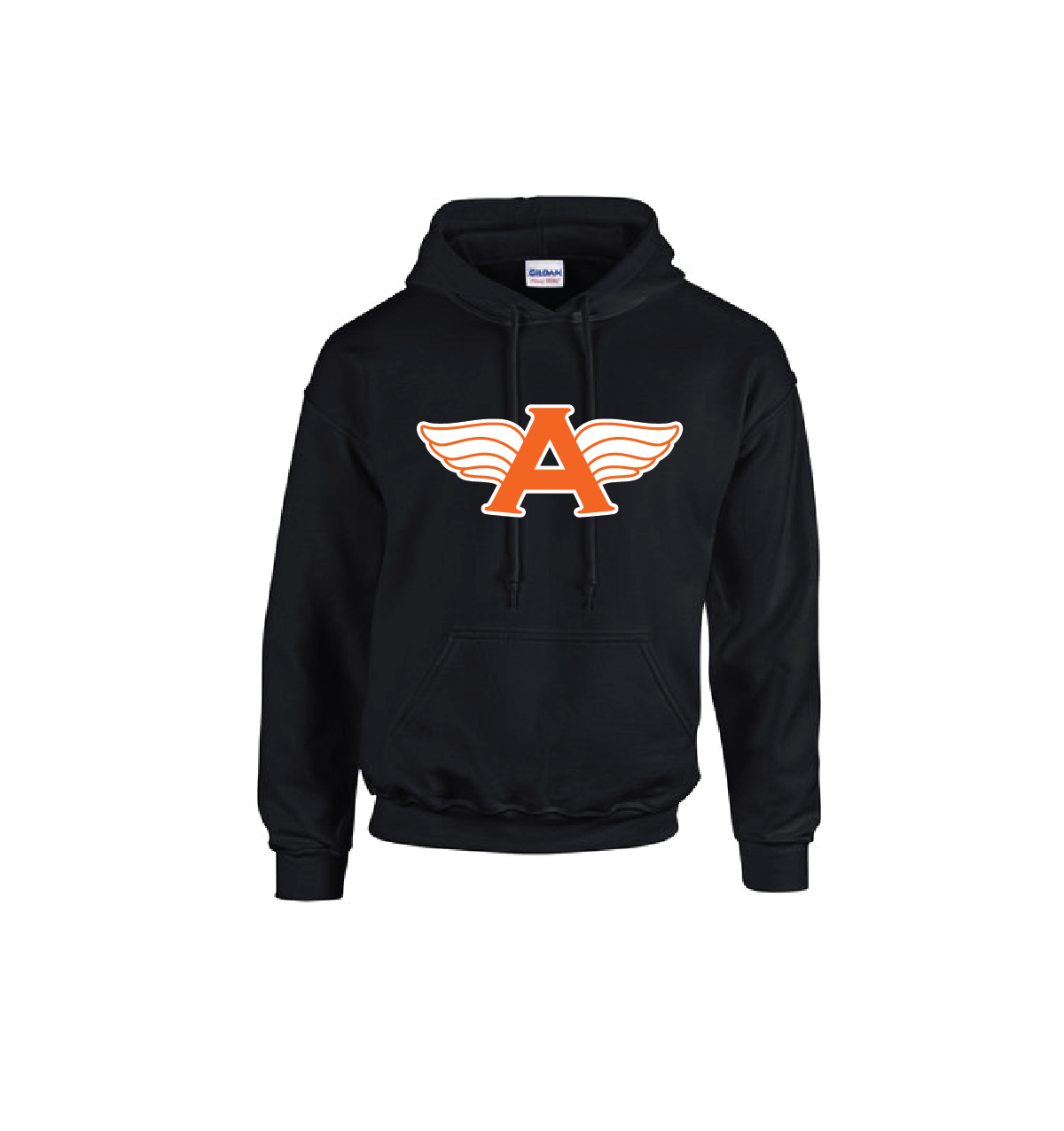 cotton hoodie - winged black.png