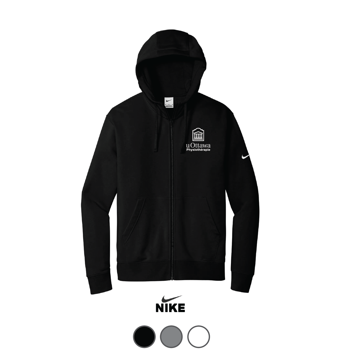 F. NIKE Hooded Zip-Up (Physio)