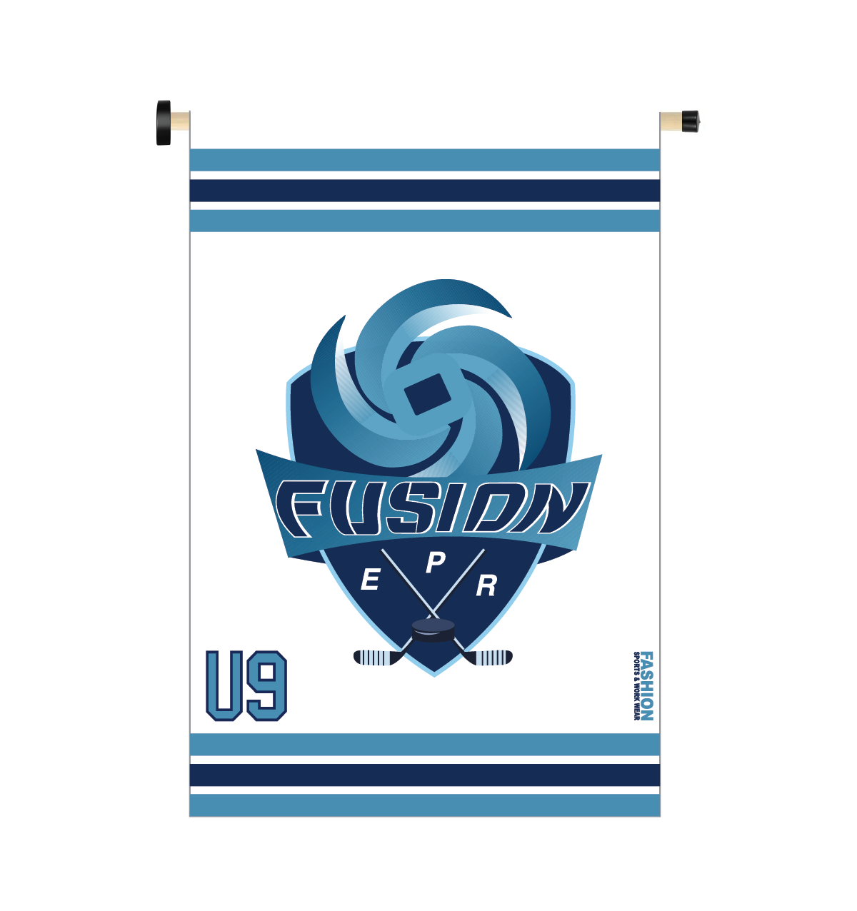 Striped Magnetic Door Banner (Fusion)