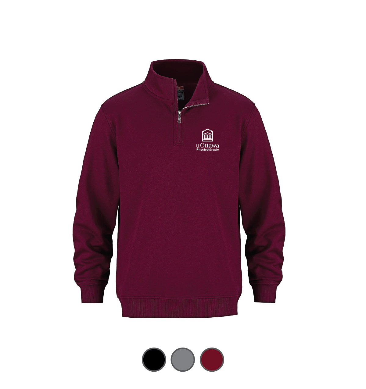 G. Quarter-Zip Sweatshirt (Physio)