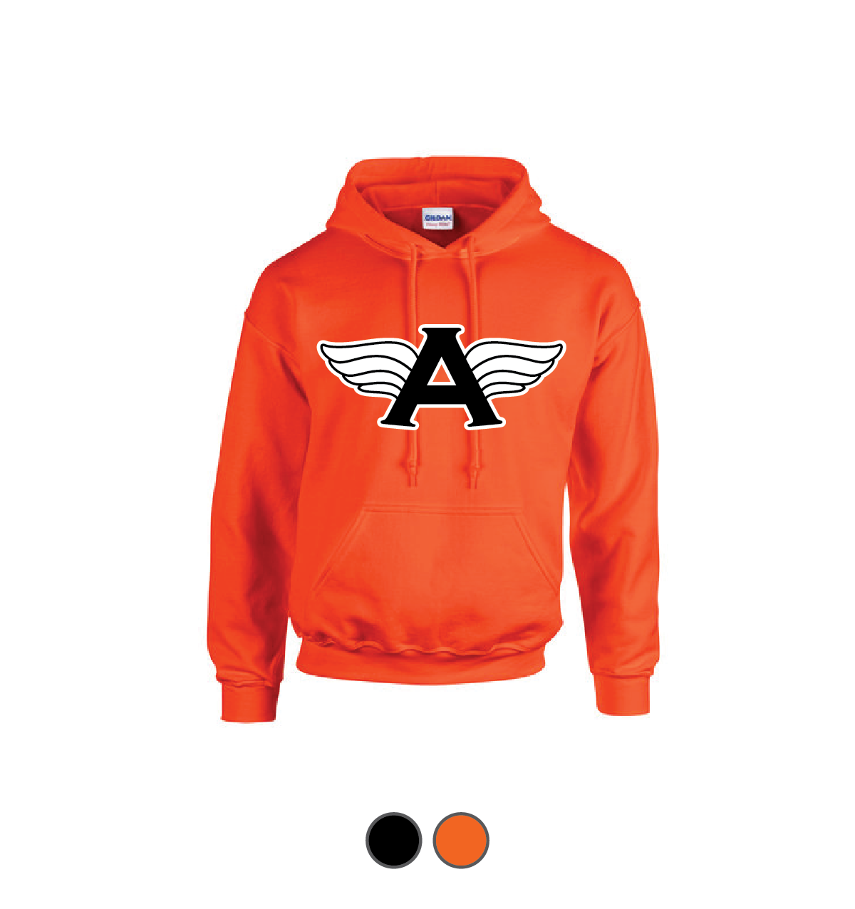 H.2. Cotton Hoodie - Winged (Almonte)