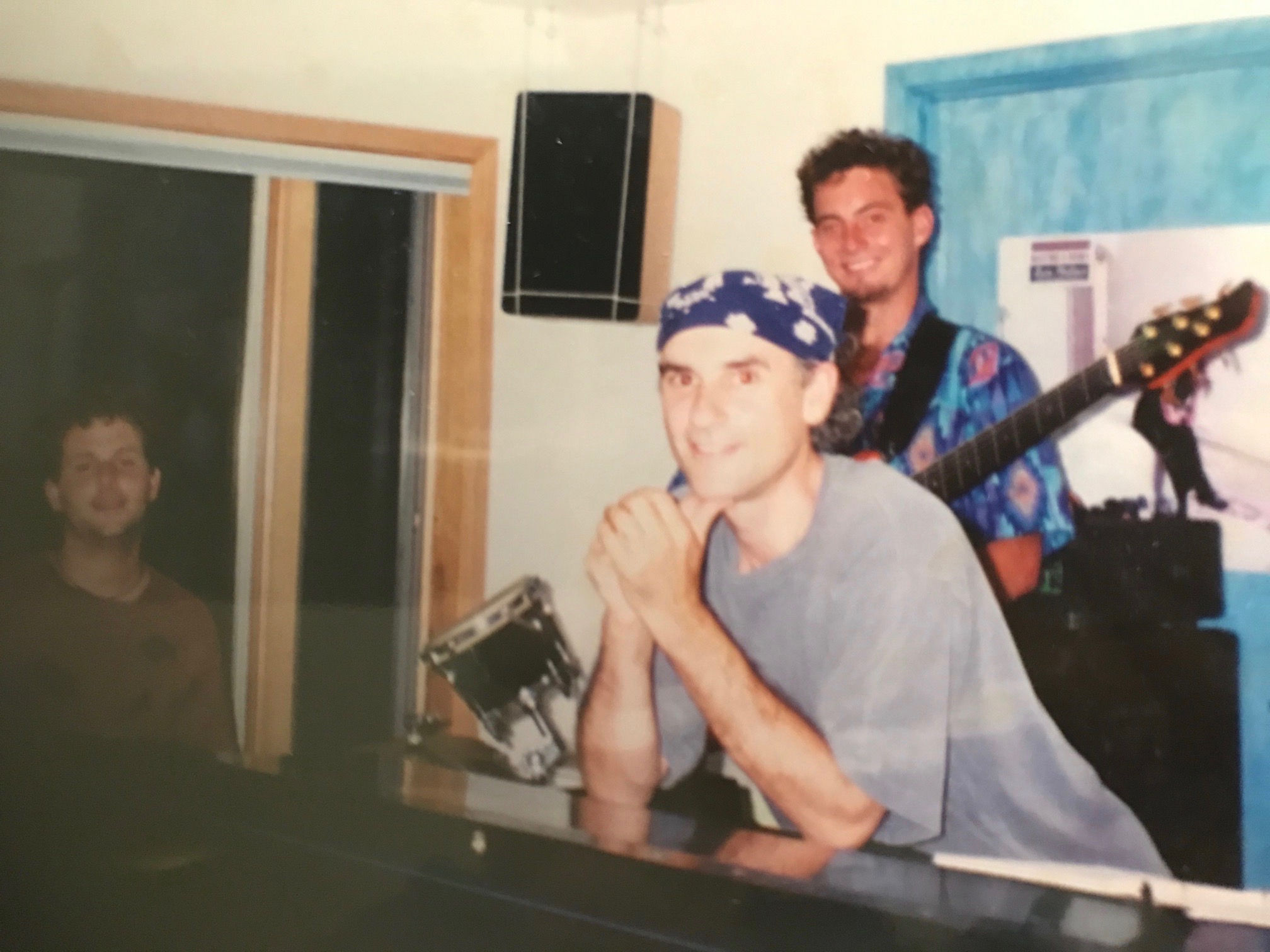 Rehearsing for If All They Said Was True in Gary’s Studio