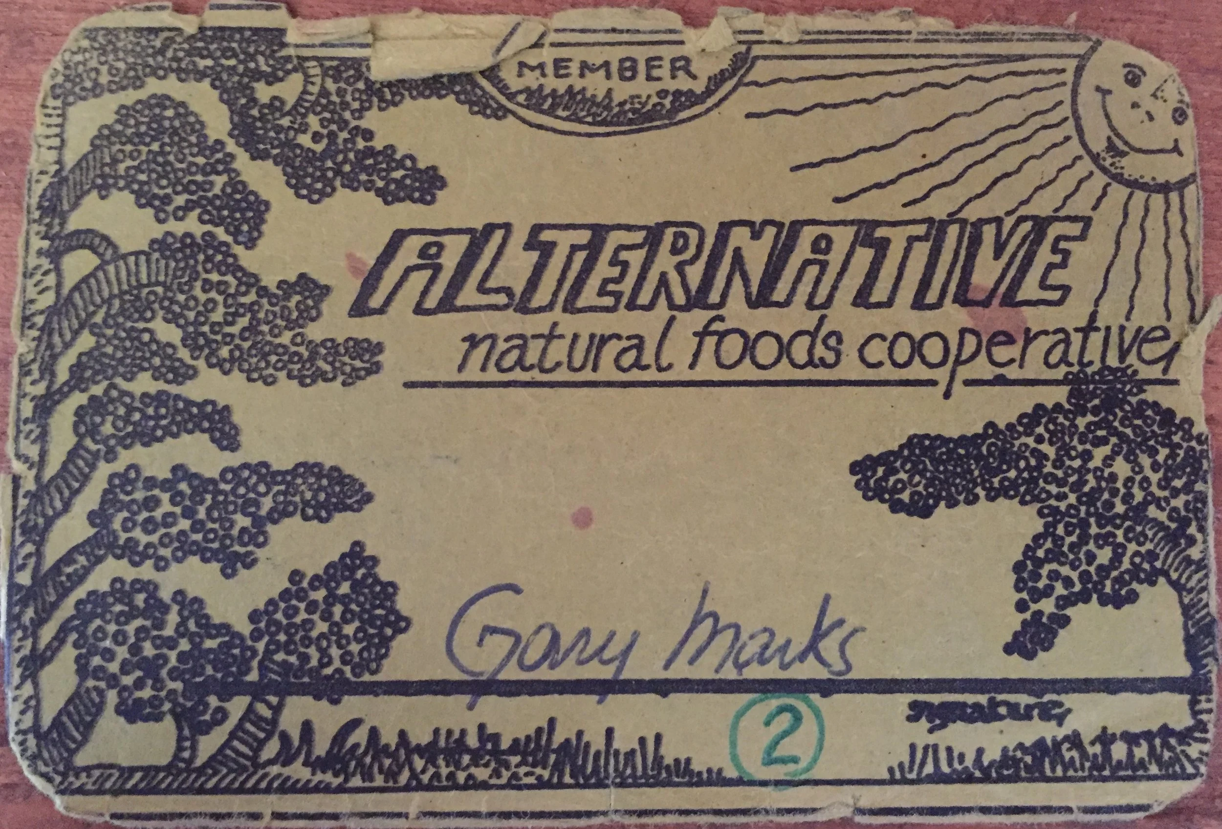 Alternative Membership Card