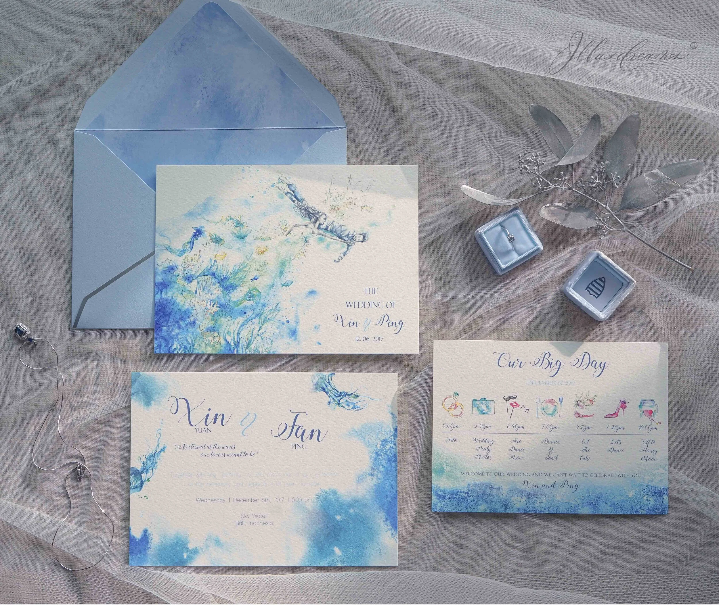 creative wedding invitations rustic