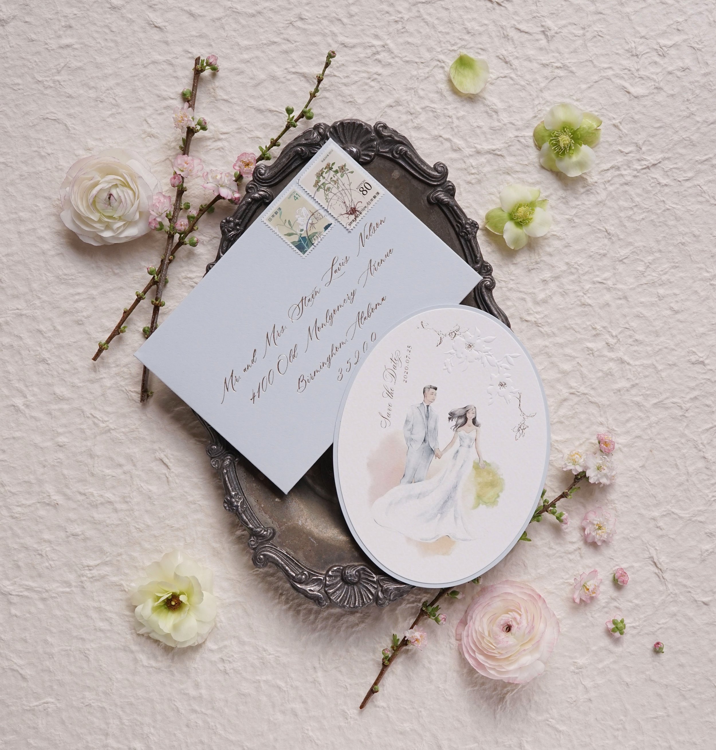 invitation suite for the photographer