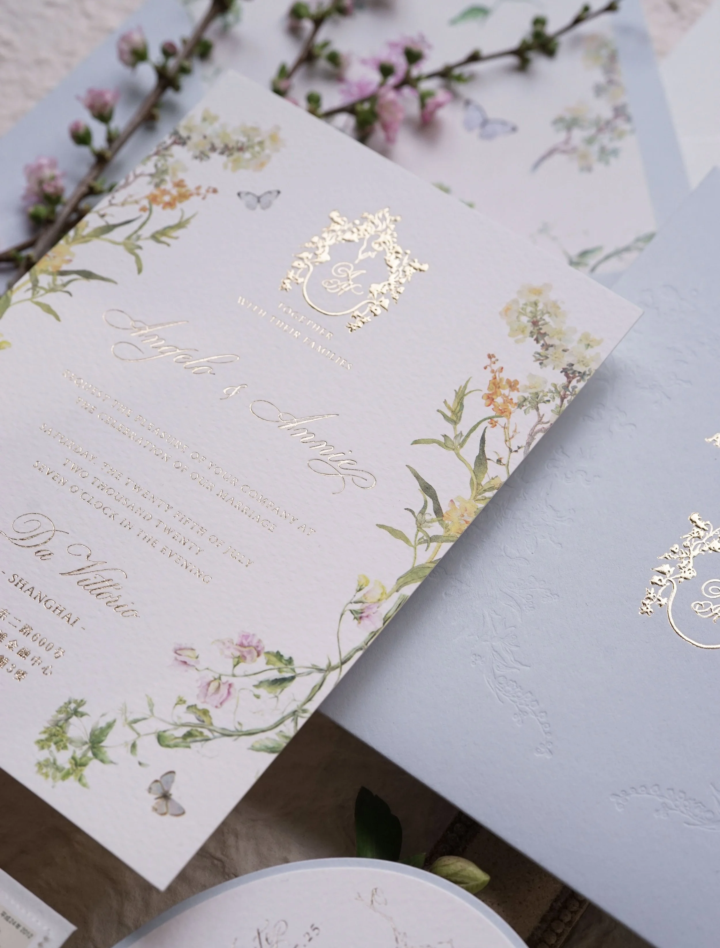 invitation suite envelope