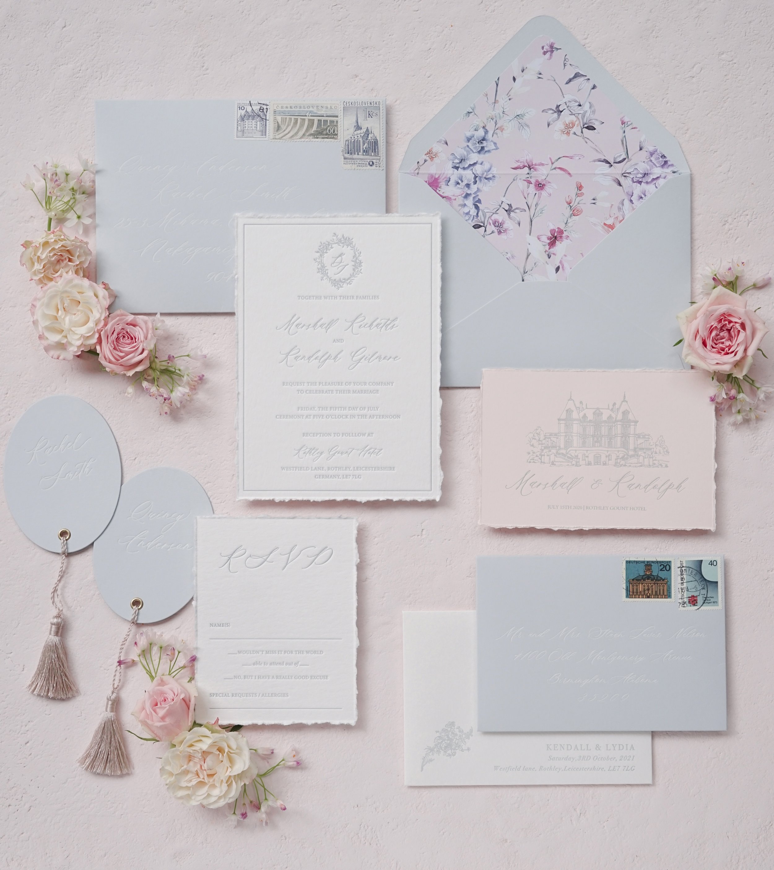 watercolor invitations diy