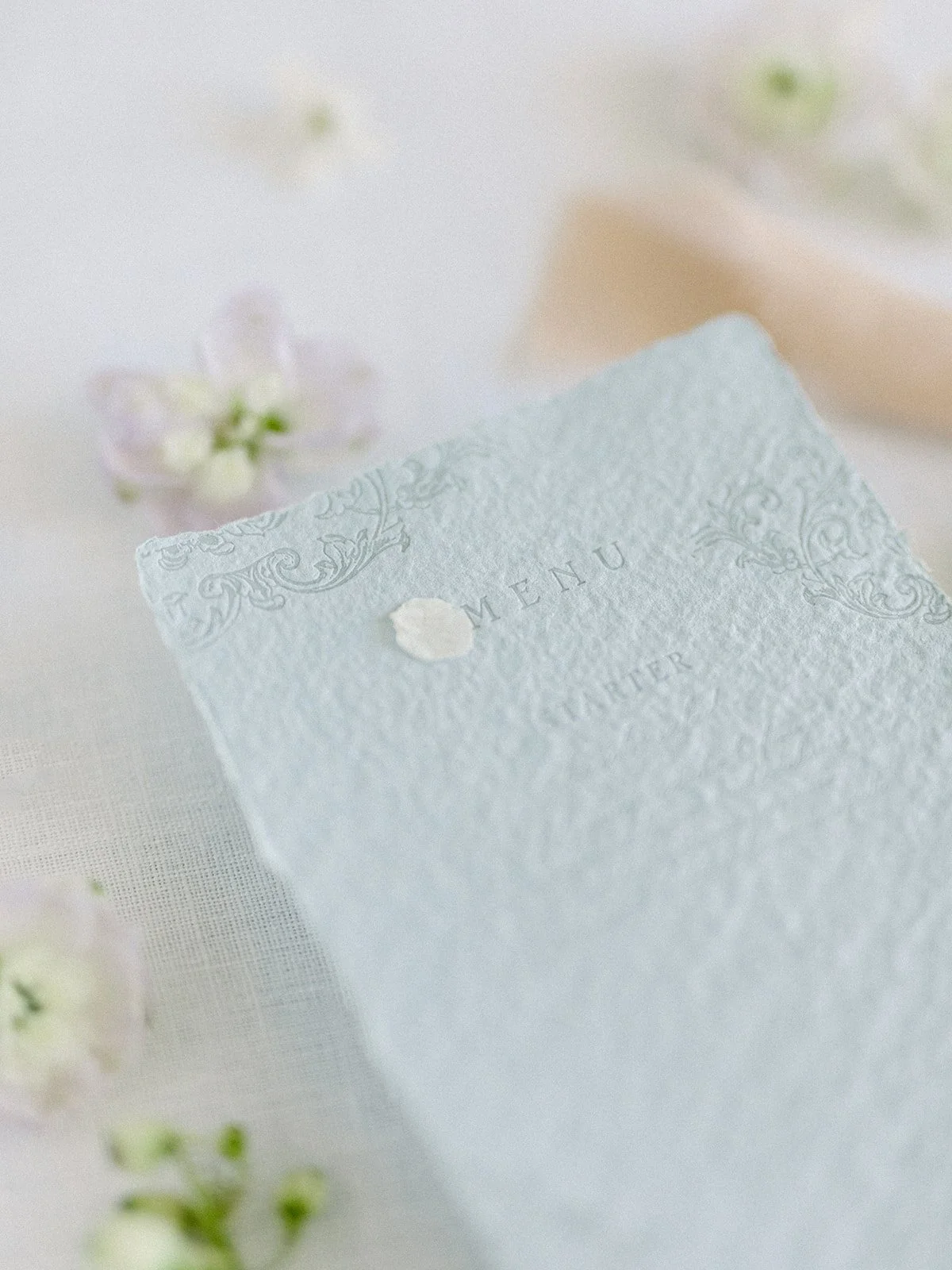 The Spring Suite Handmade Paper Invitation e.jpeg