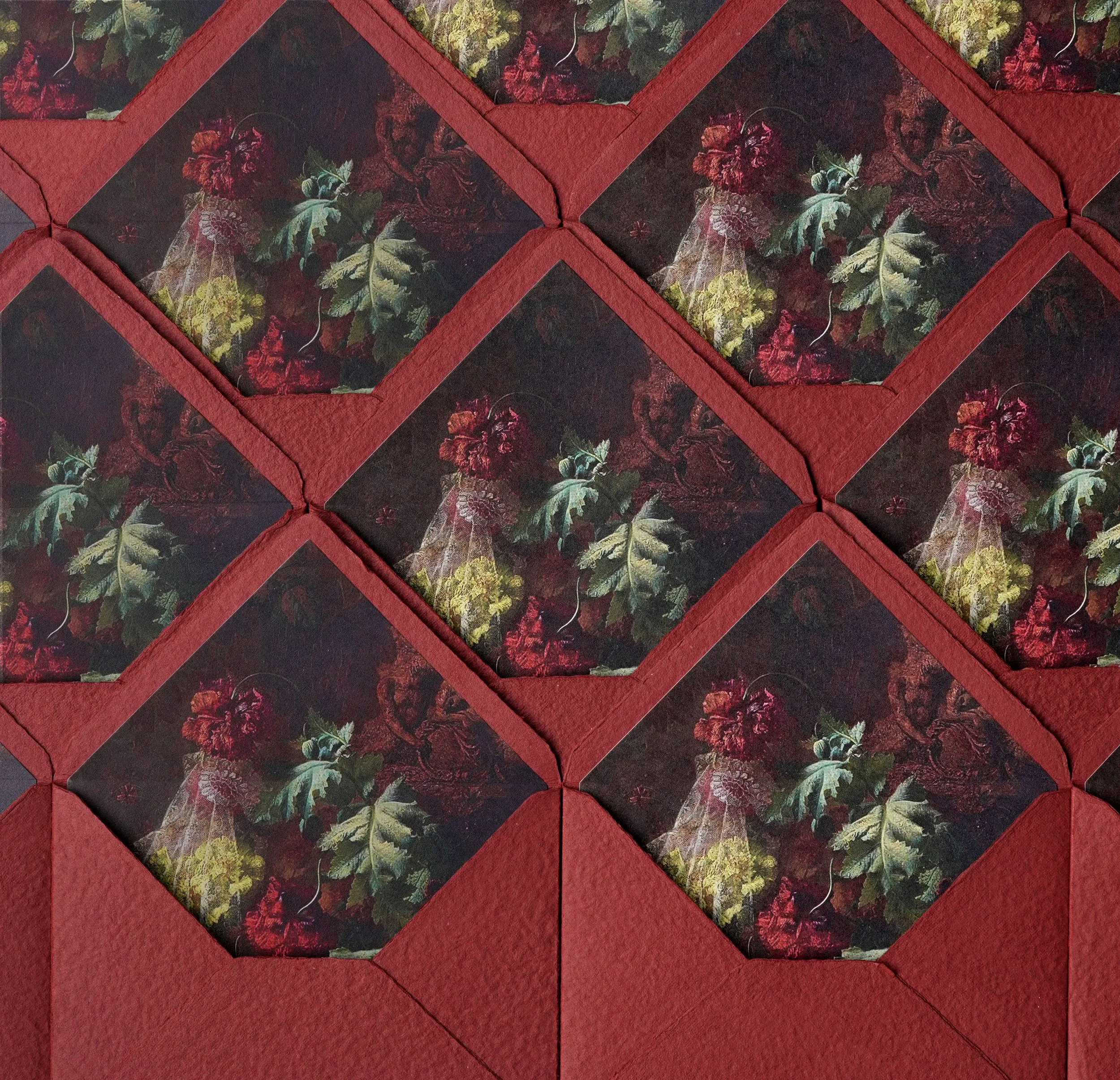 Foil Leaf Handmade Paper Suite in Asian Style g.jpg