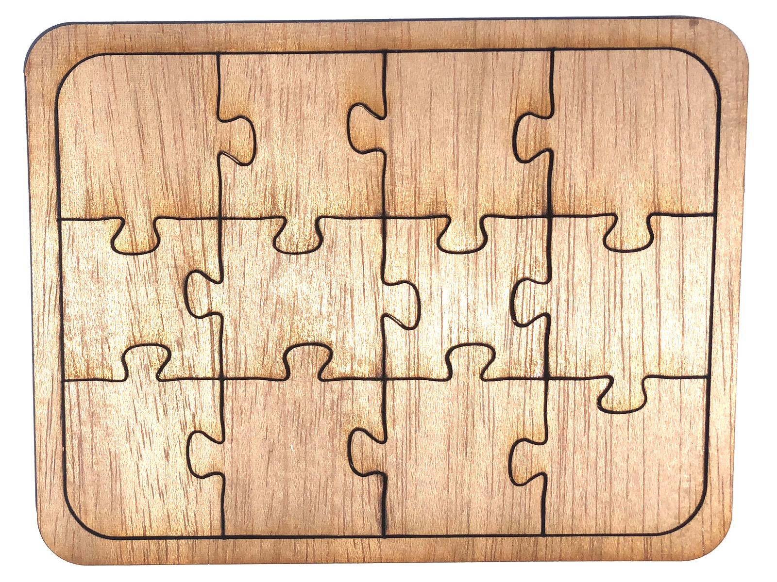 Wooden Puzzle DIY Mysterious Puzzles For Adults Children K5T2 