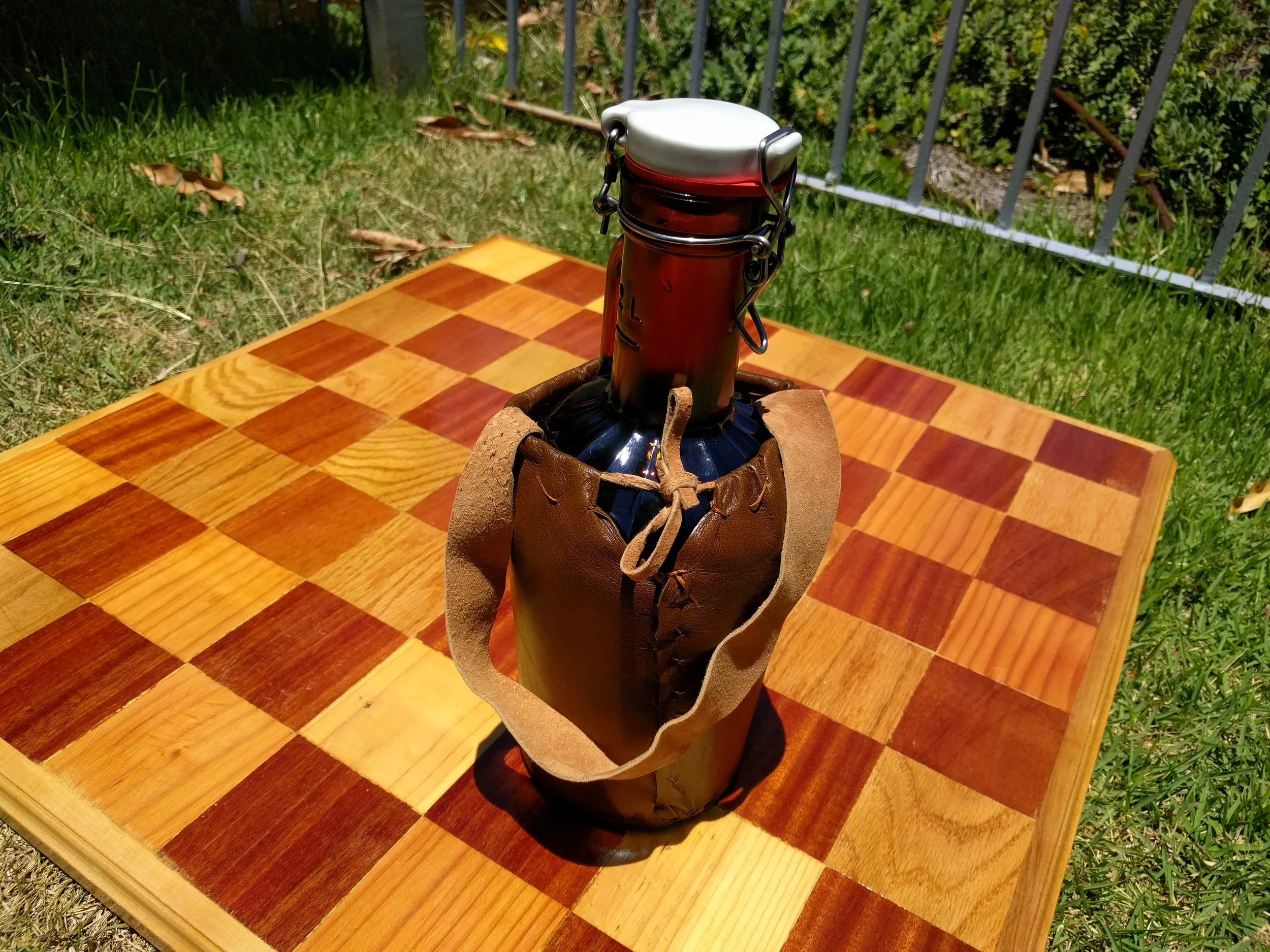 Leather Case for Growler