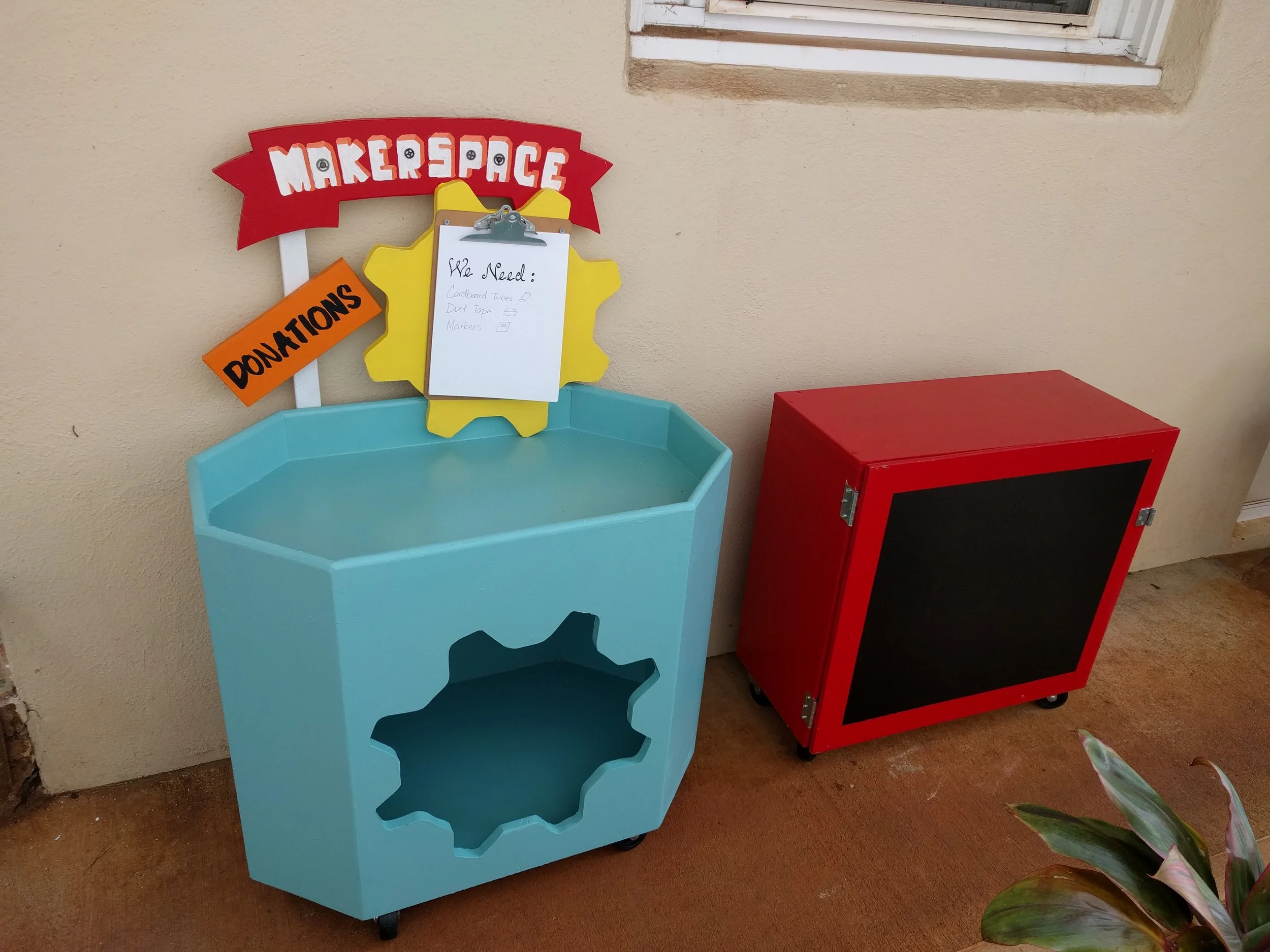 Maker Space Donation Bin