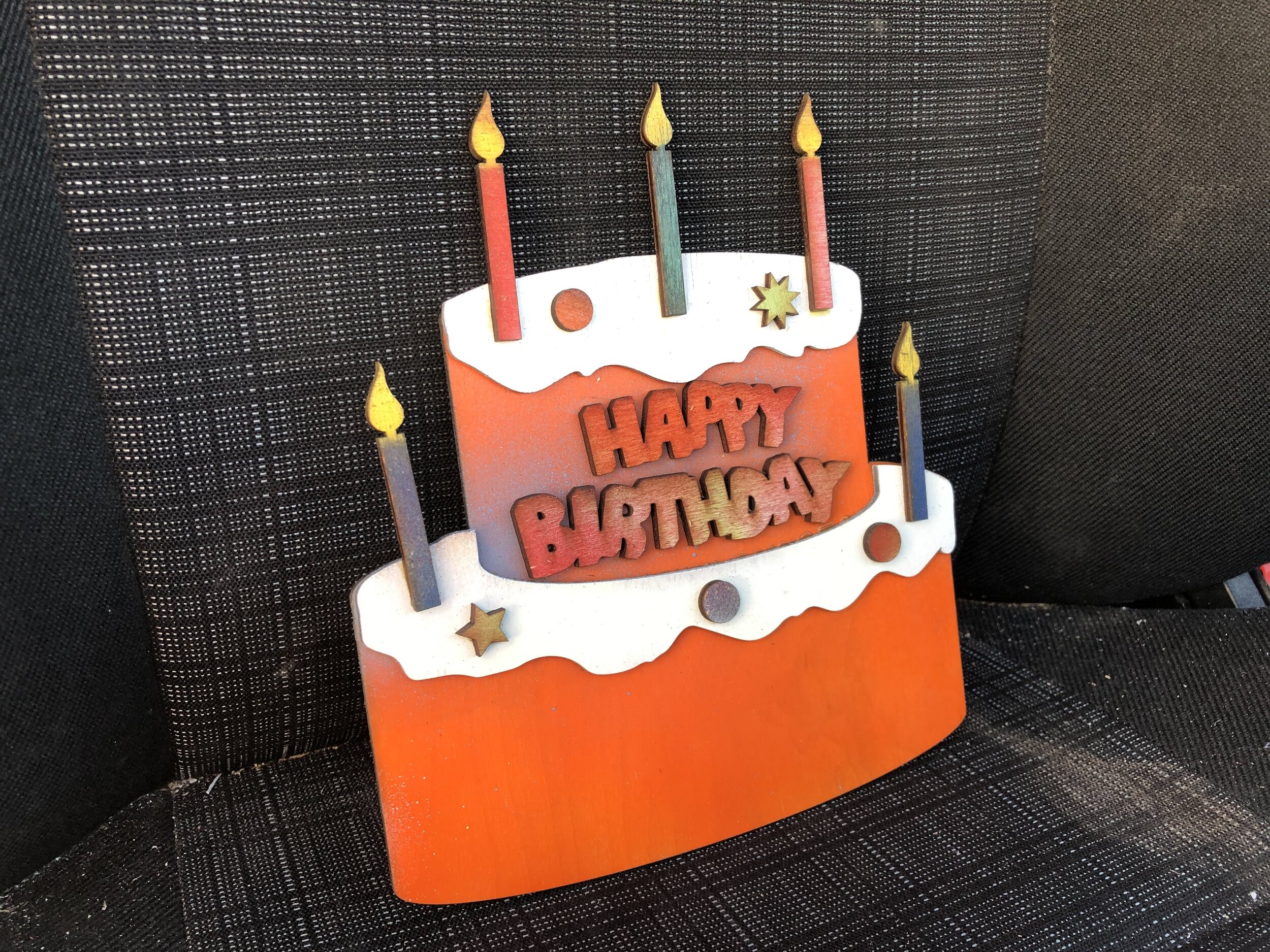 Custom Wooden Birthday Cakes Puzzle Company