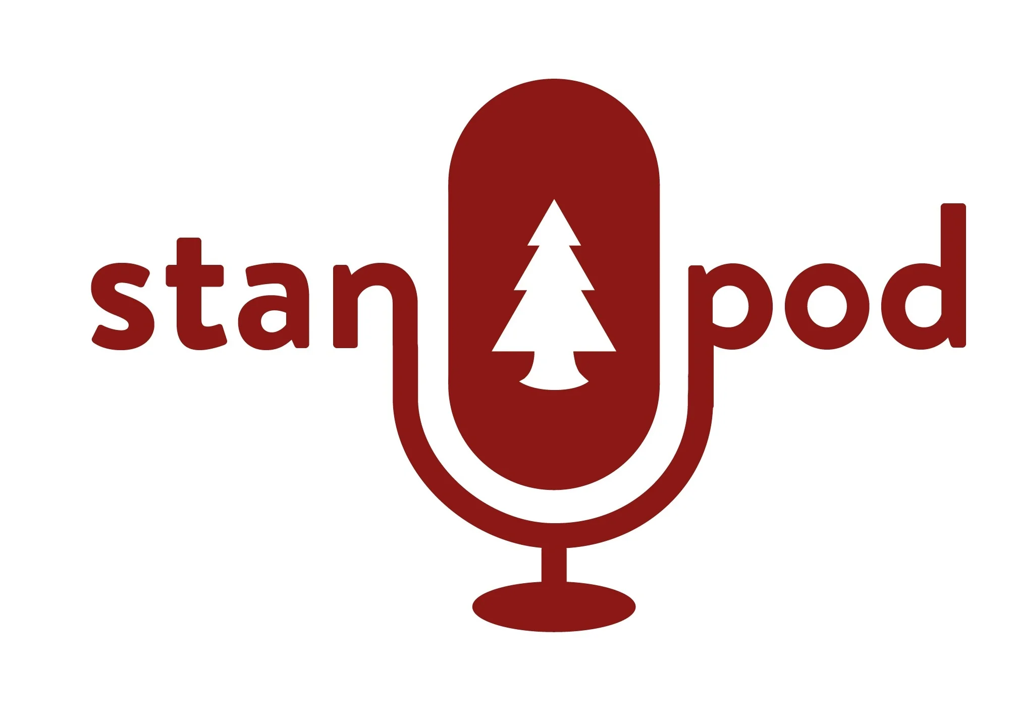 A logo I made for a friend’s podcast, in Adobe Illustrator. I really enjoy type-based logo design.