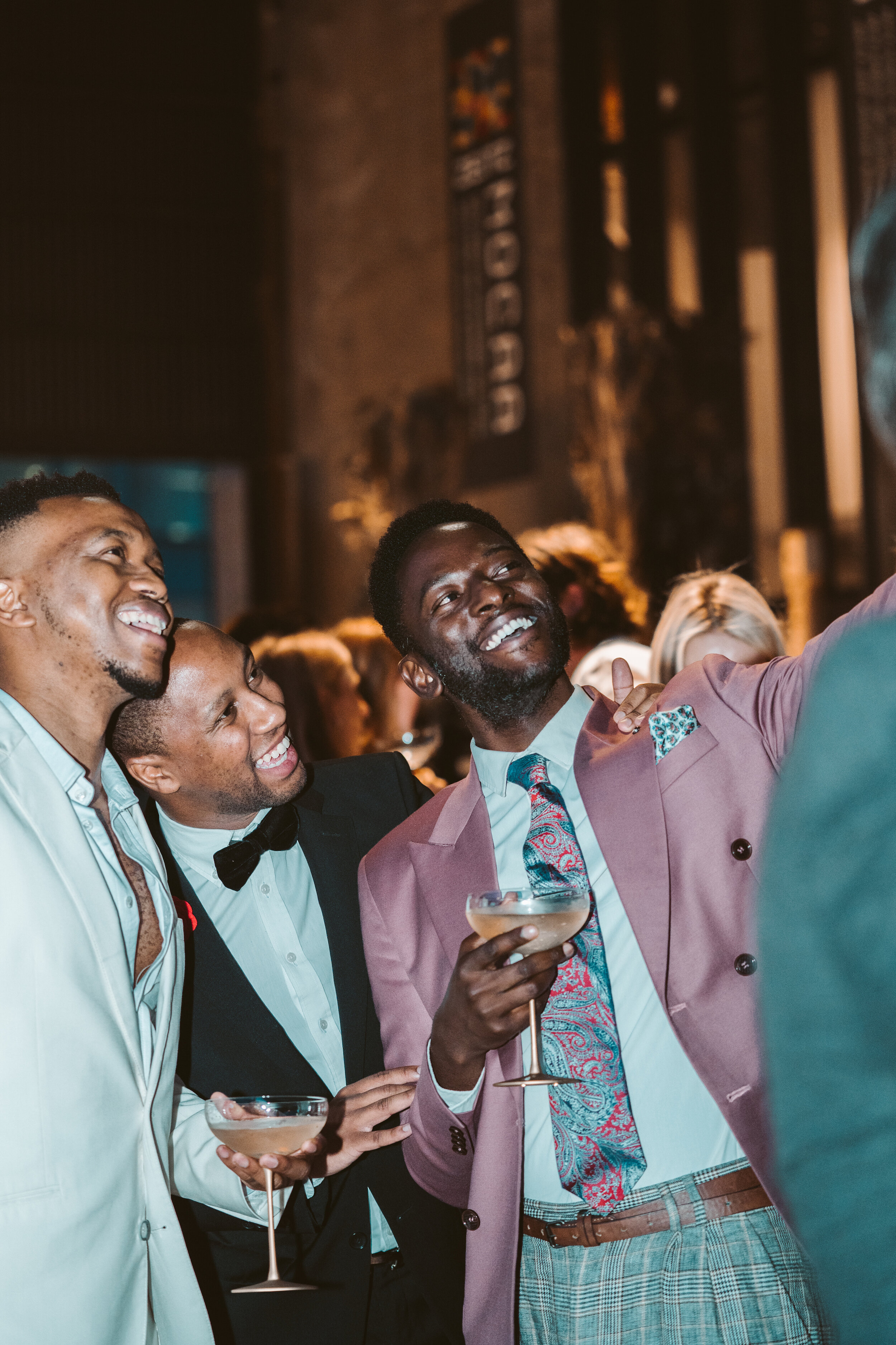 Dr Sivuyile Madikana @thesivu Thulane Hadebe @yesitsmetoolz and Seth Shezi @seth_shezi at the Moët Golden Tree 2019.jpg