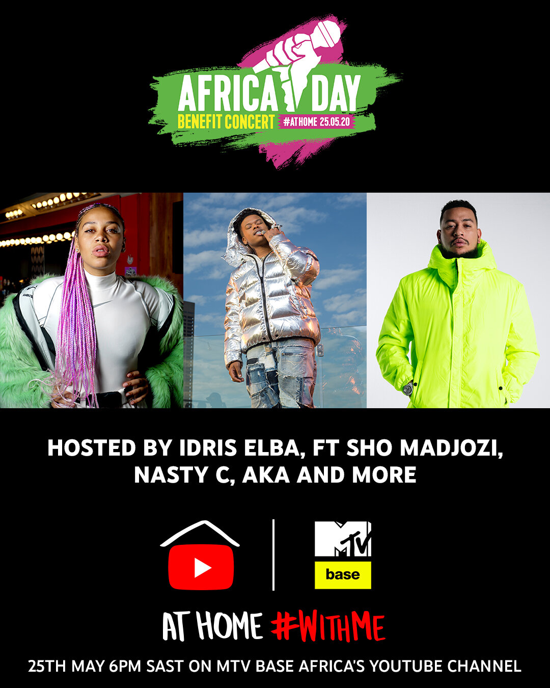 YouTube &amp; MTV Base Africa presents Africa Day Benefit Concert