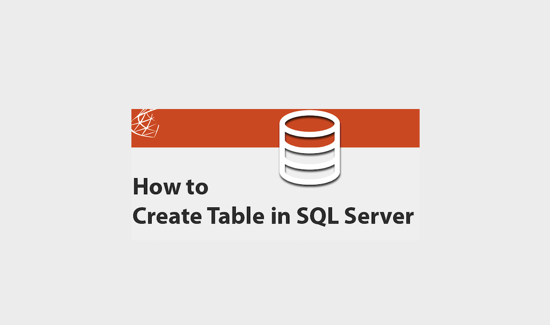 How to create a table using SQL Server Management Studio