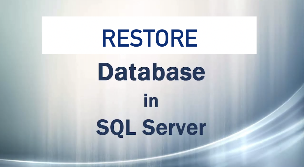 Getting exclusive access to restore SQL Server databases
