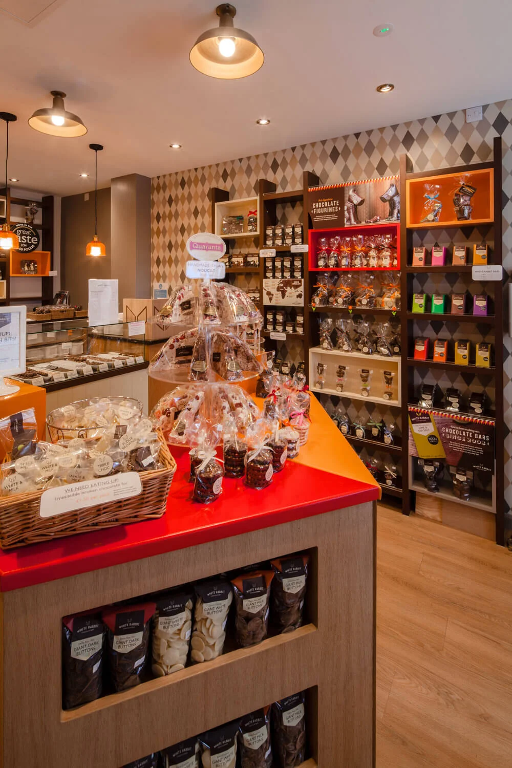 White Rabbit Chocolatiers Retail Interior Design