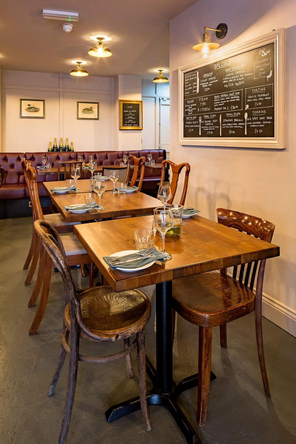 Pig and Whistle Bar Interior Design