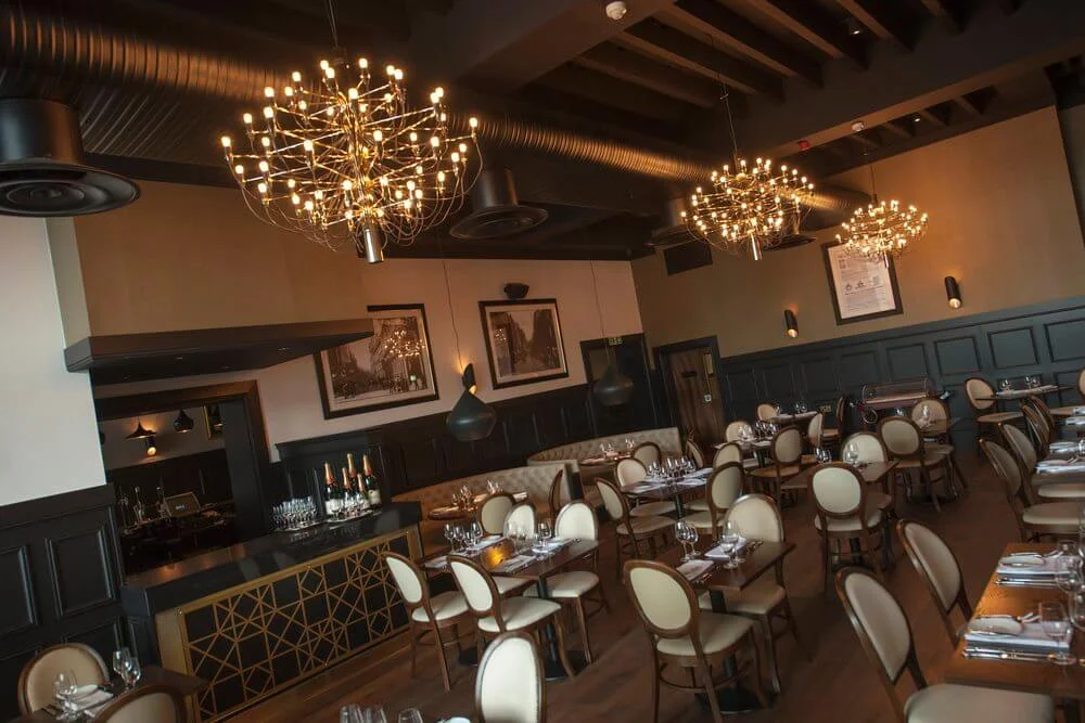 1884 Dock Street Kitchen Restaurant Interior Design