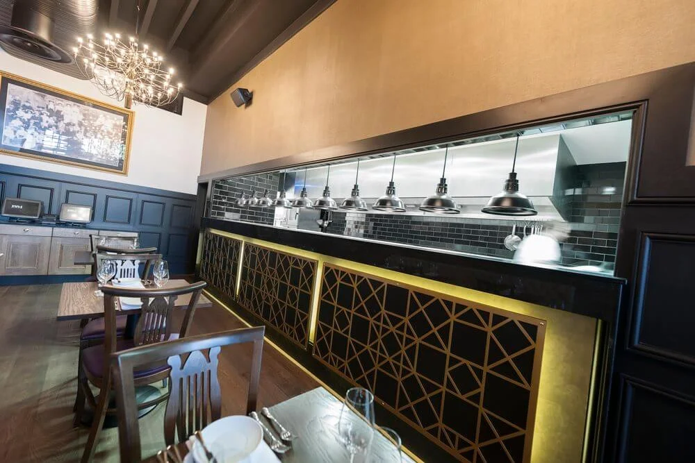 1884 Dock Street Kitchen Restaurant Interior Design