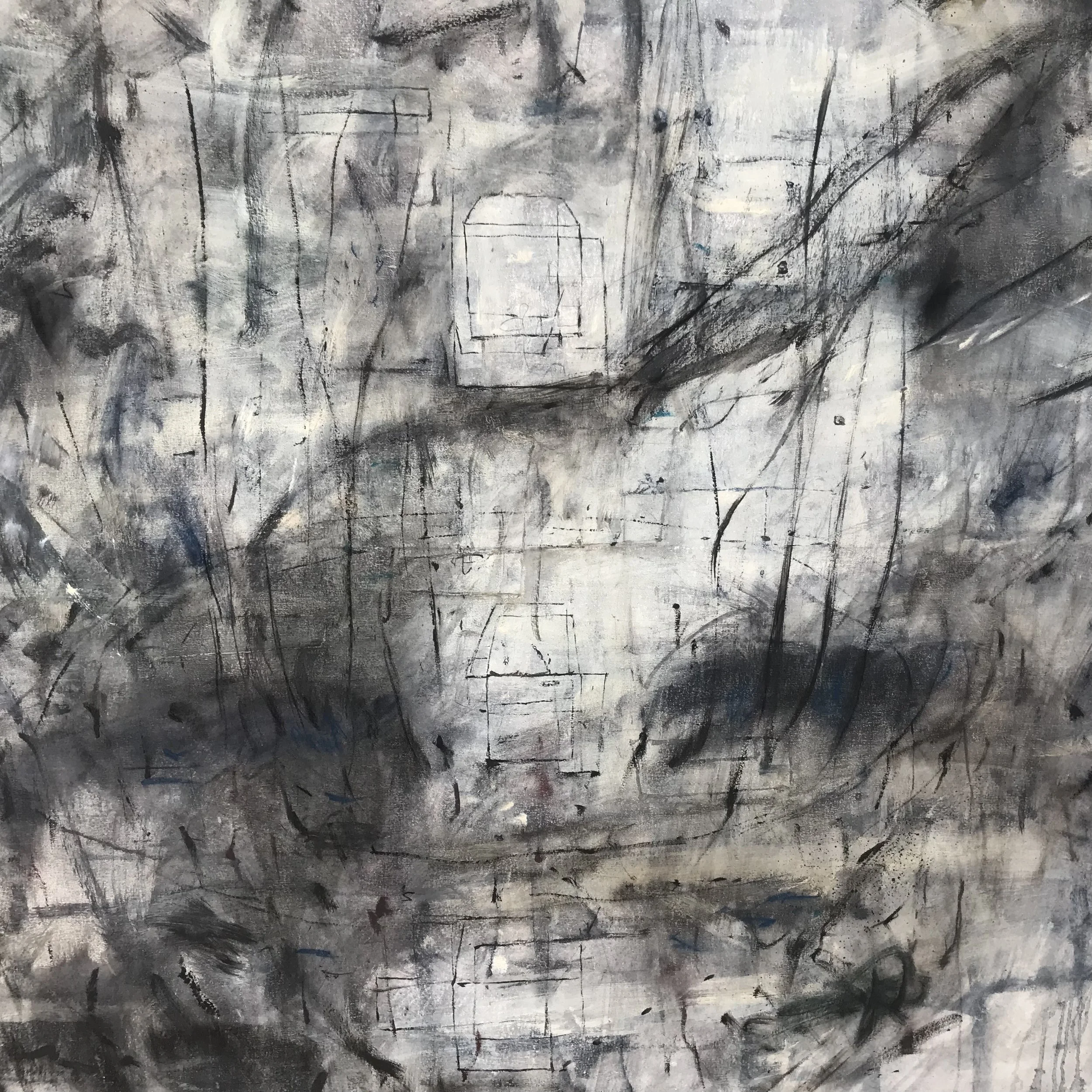  undreamt  house  44”x48” 