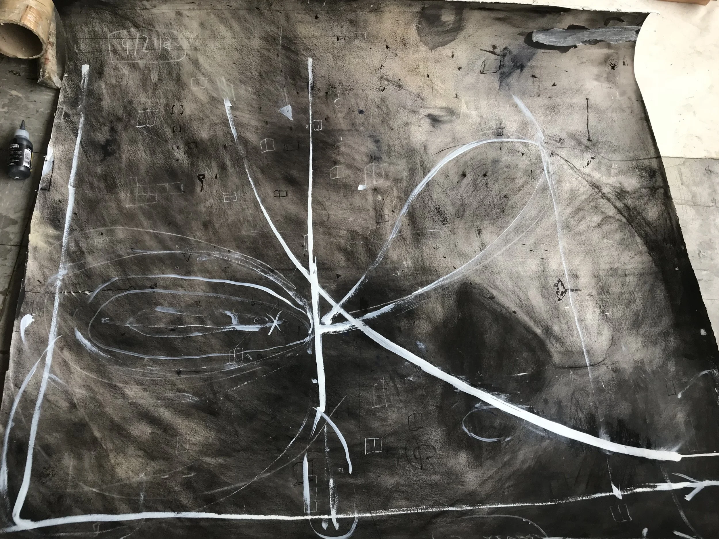  10,000 days  50”x52 