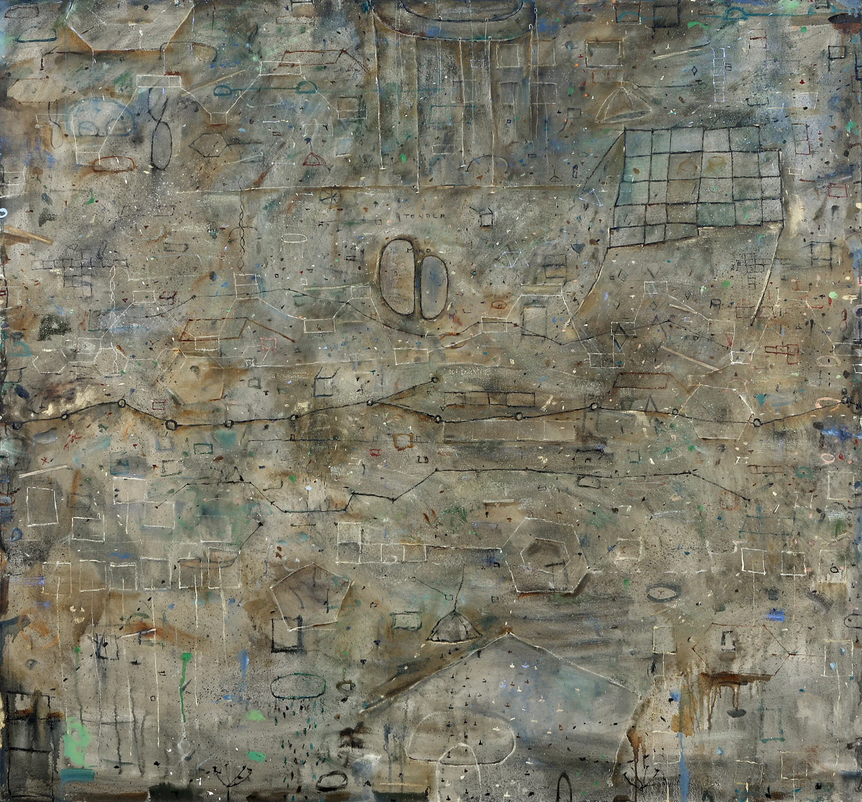  tender mind  52”x56” 