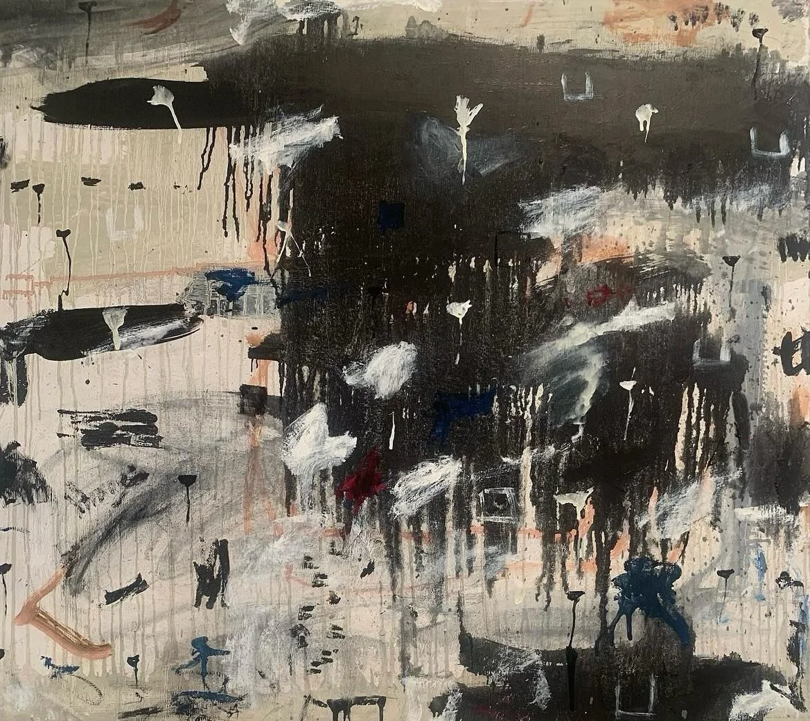 Along the Radius  Oil on Mahogany Panel 33&rdquo; x37&rdquo; , #painting #contemporaryart #contemporarypainting #artlife #artforsale #poetry #paintings #poeticsofspace #radius #nature #life #paint