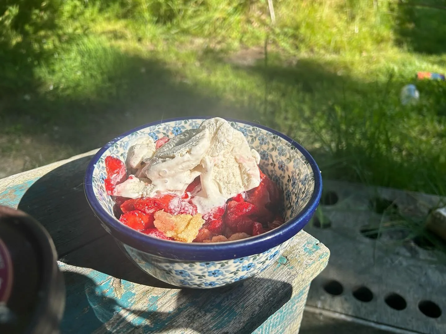 Strawberry Shortcake,= dinner #strawberry #dinner #strawberryshortcake #life #fruit