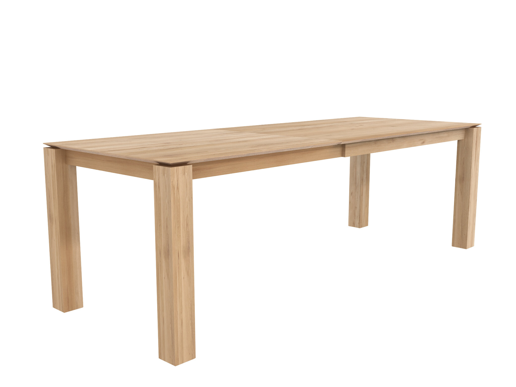51942 51943 50583 Oak Slice extendable dining table - legs 10x10cm_p.jpg
