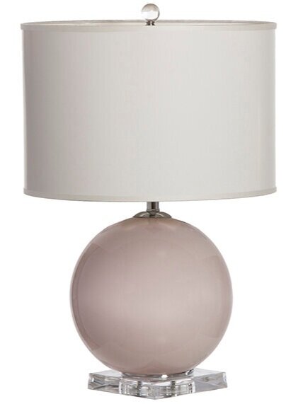 Pink Ball Lamp