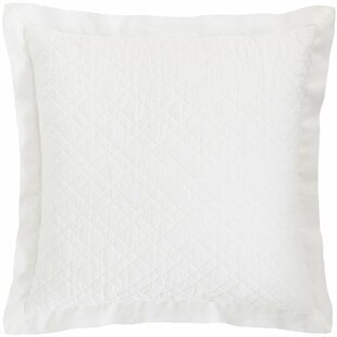 Washed Linen Quilted White