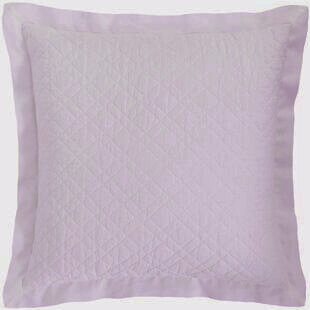 Washed Linen Quilted Pale Lilac