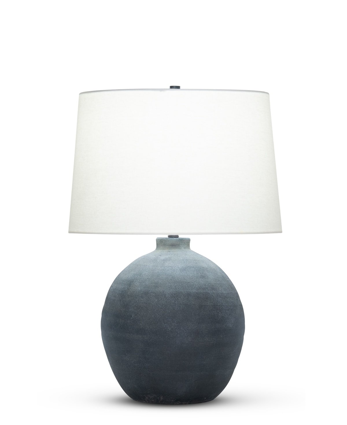 Black Destressed Lamp