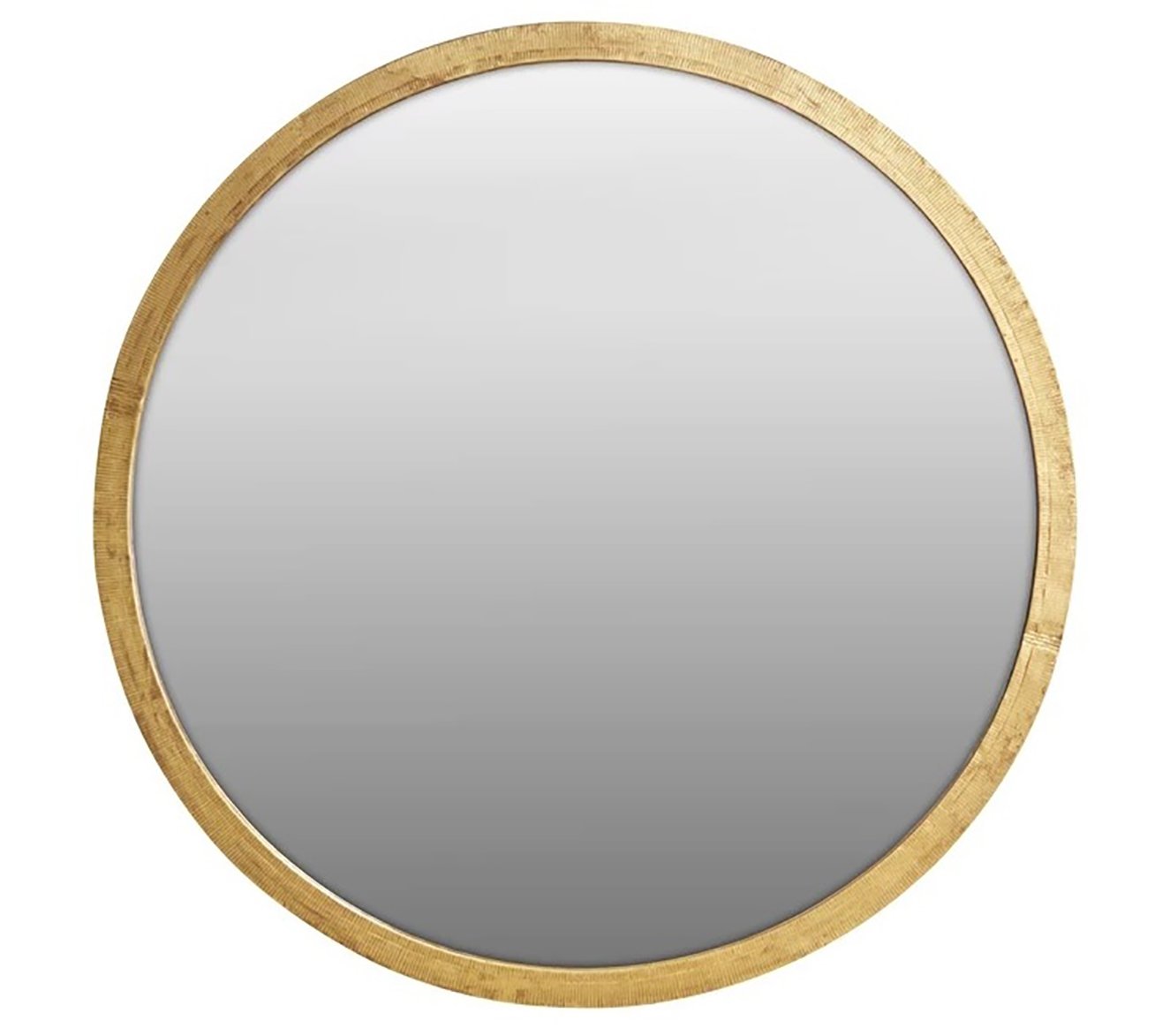 Gilded Strié Mirror