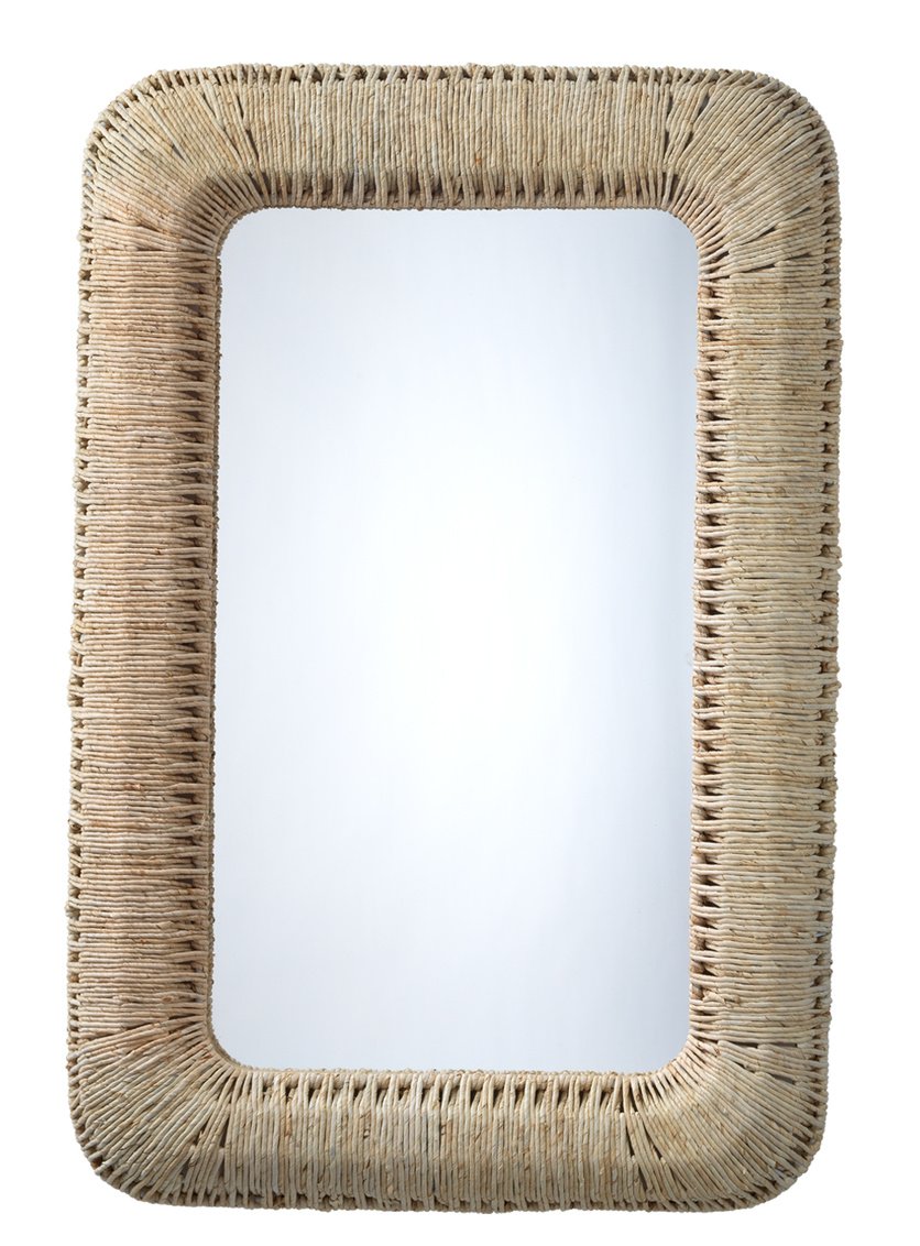 Corn Rope Rectangle Mirror