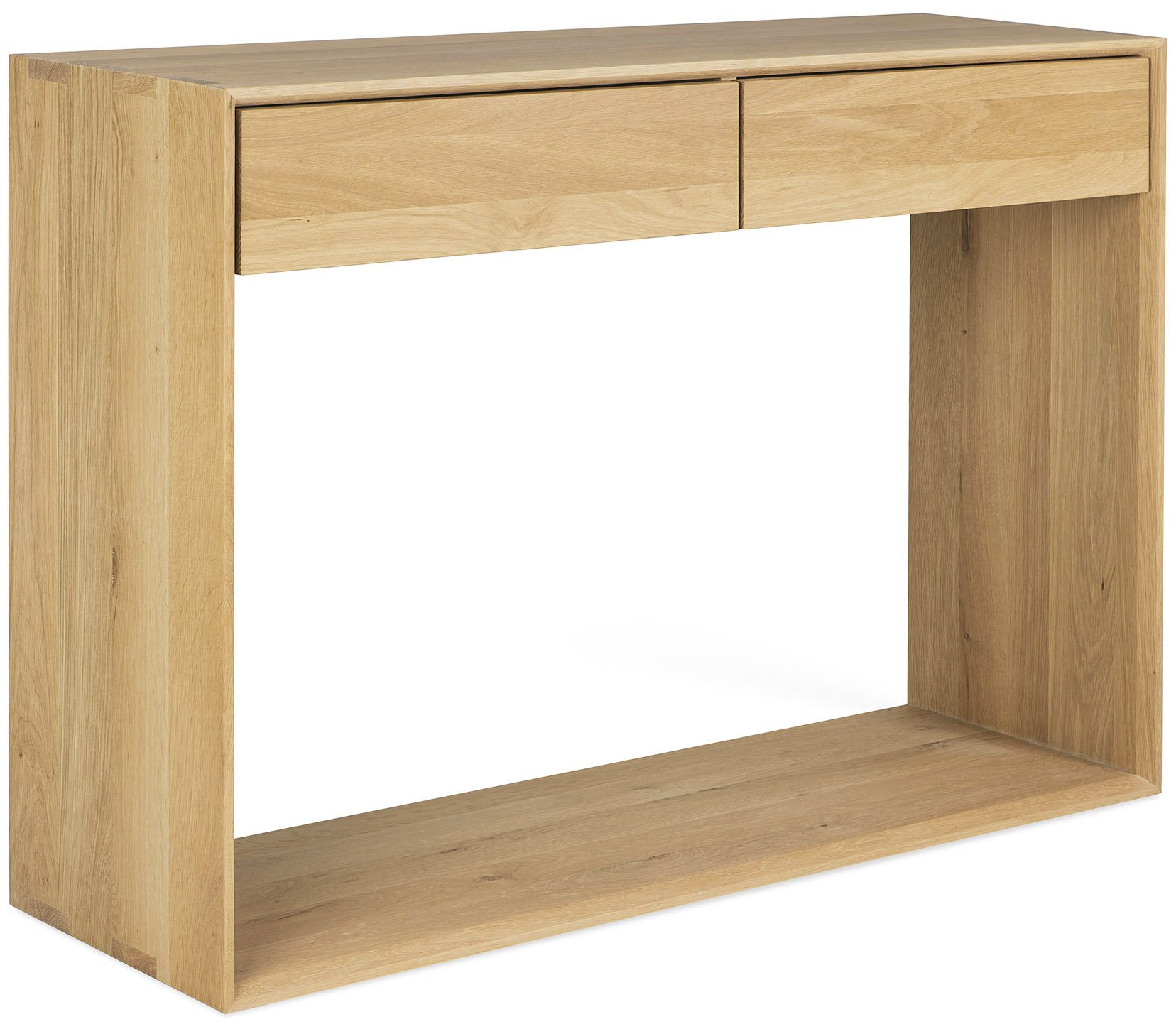 47" Oak Console