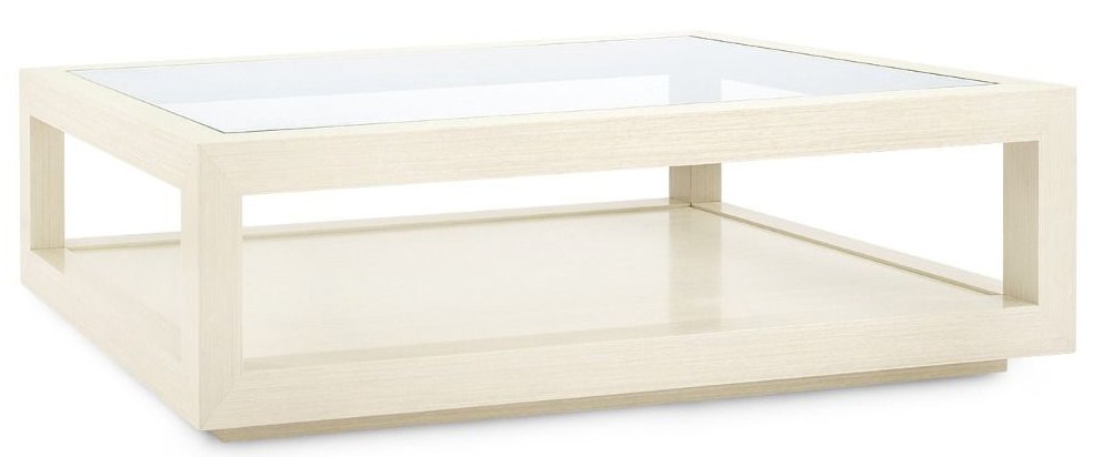 Coffee Table with Glass Insert