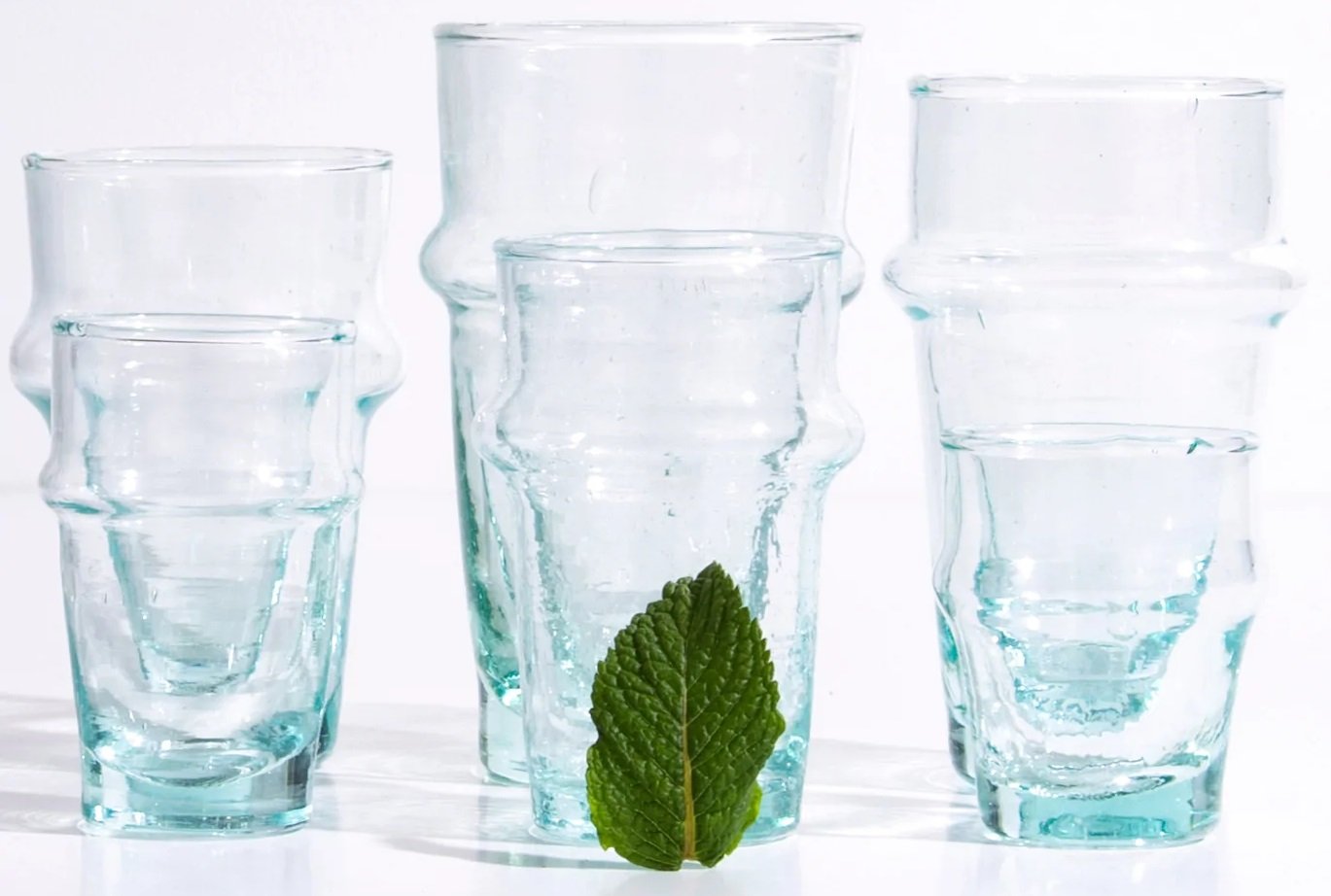 Clear Moroccan Glasses