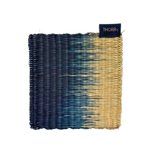 Sedge Coaster-Blended Blue