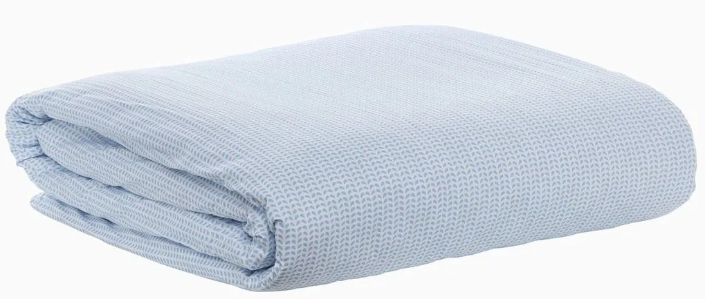 Cinde Lt Indigo Organic Duvet Cover