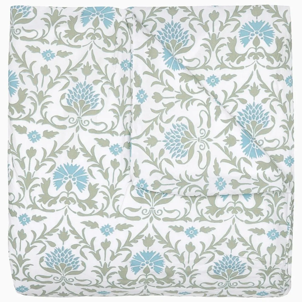 Vidya Leaf Organic Duvet Cover
