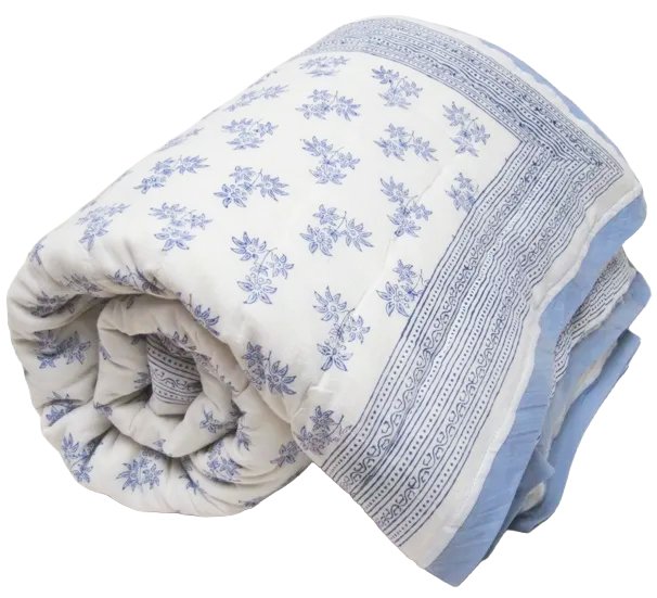 Jasmine Blue Quilt