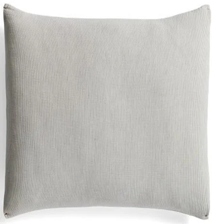 Cotton Muslin w/Navy Micro Stripe