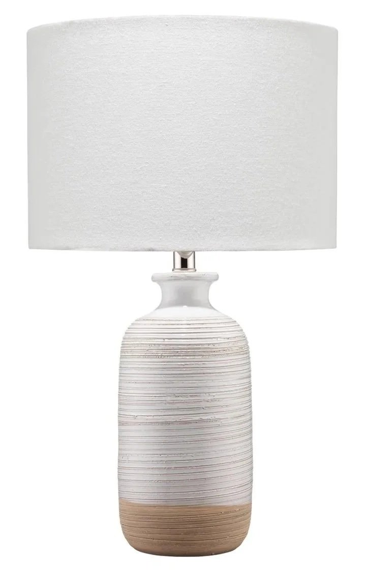 Textured Ceramic White/Natural