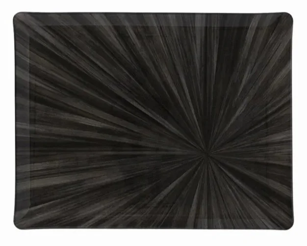 Acrylic Serving Tray Anthracite