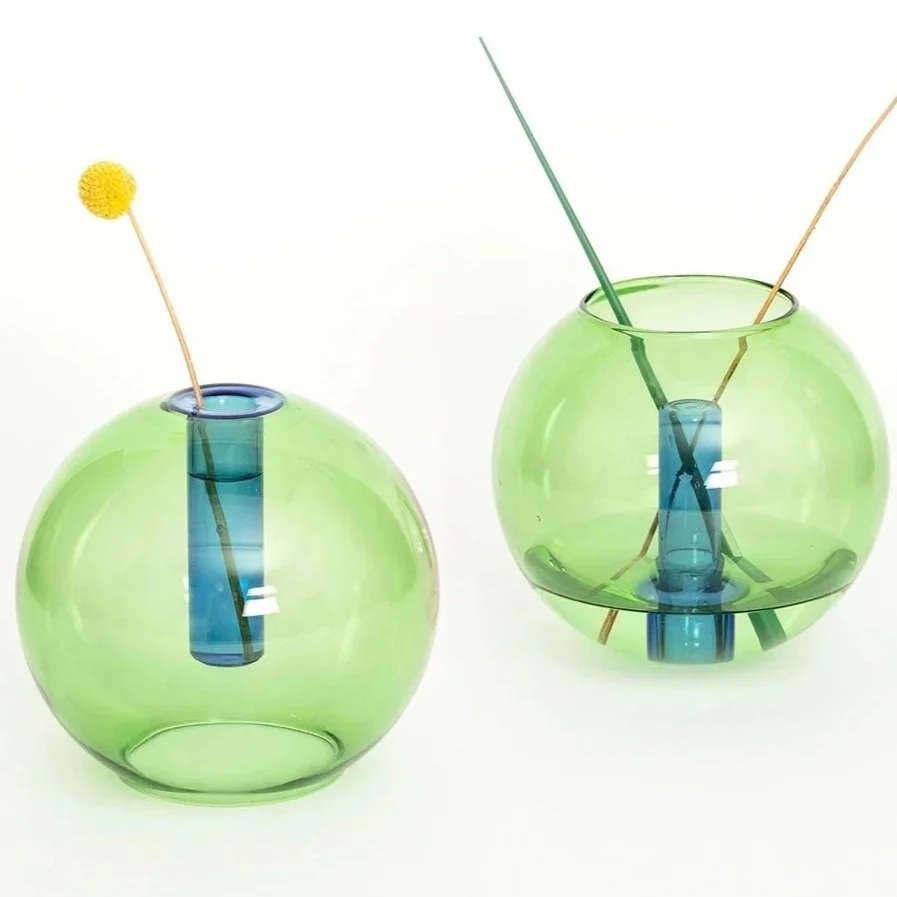 Medium Bubble Vase Blue/Green